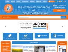 Tablet Screenshot of guiabebedouro.com.br